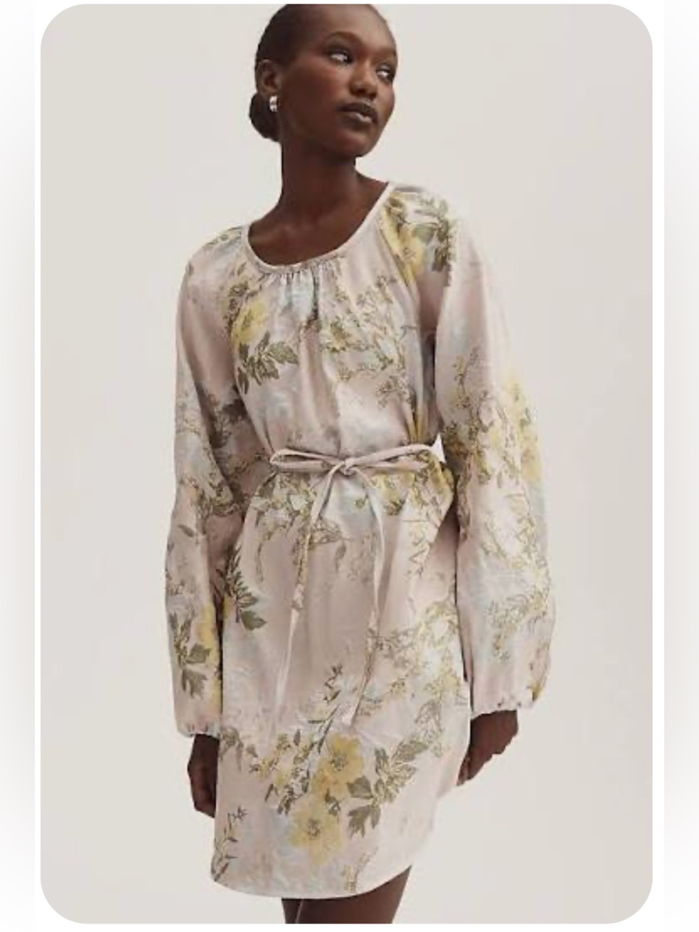 Siempre brocade mini dress NWT LARGE